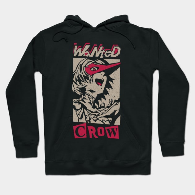 Wanted Crow Hoodie by merch.x.wear